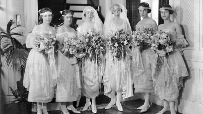 Bridesmaid dress trends circa 1920 - St ...